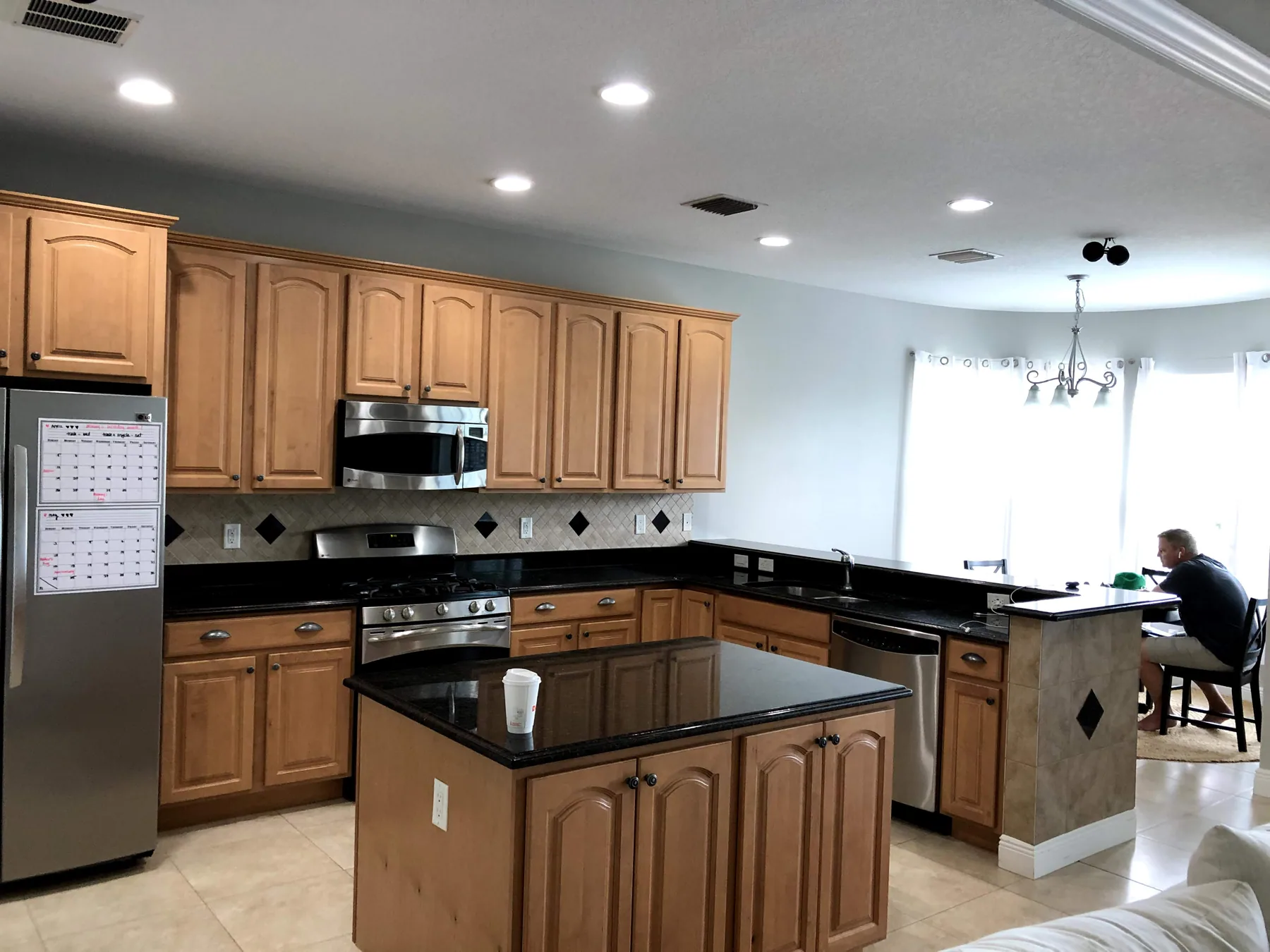 Kitchen before renovation
