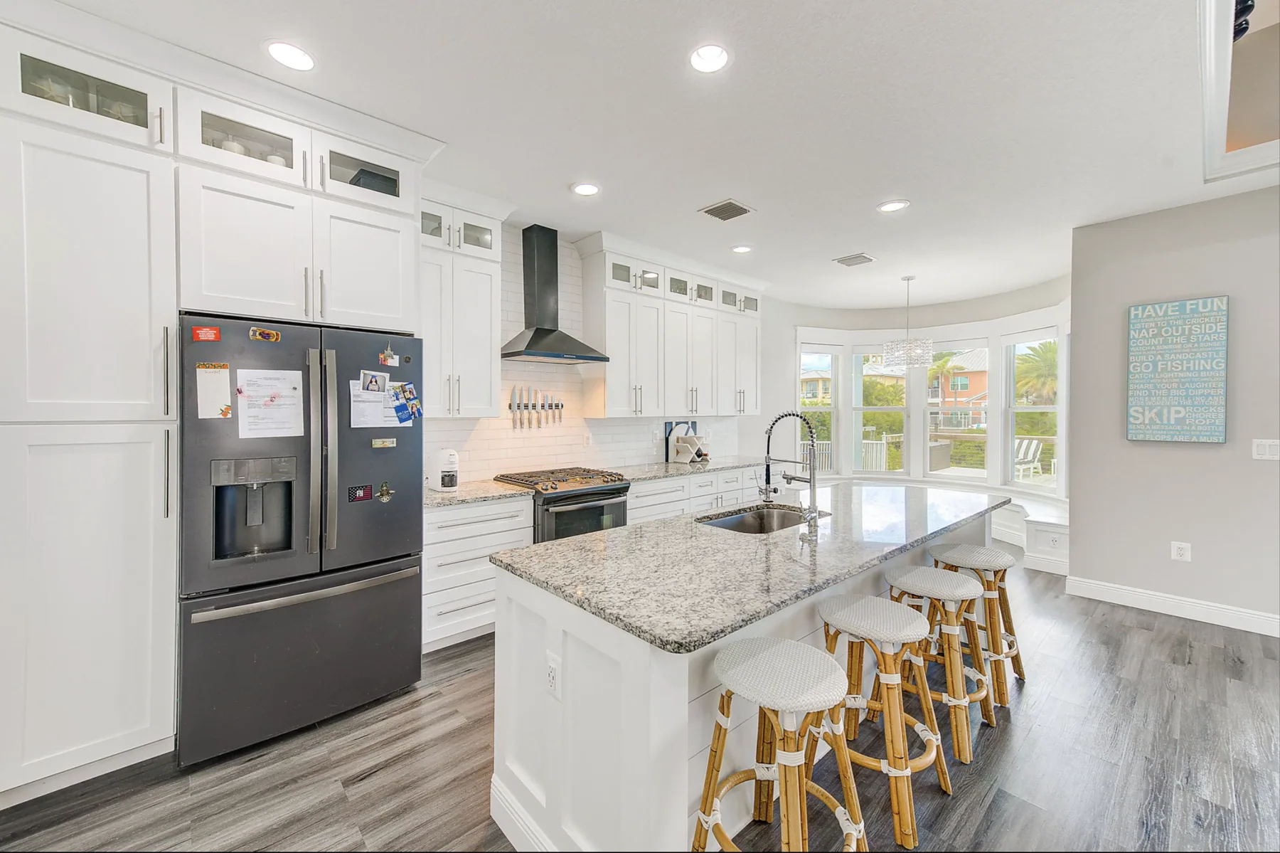 Finished kitchen