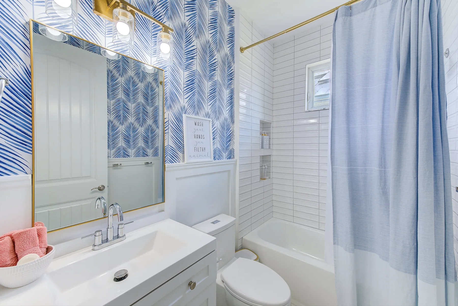 Bathroom tile and shower